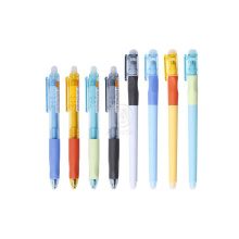 Andstal 0.5mm Single Eraser Retractable  Bullet Erasable Gel Pen Dual Eraser Needle Tube Gel ink Pen School Supplies